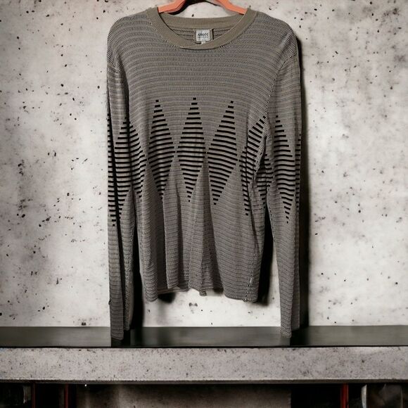 Armani Collezioni Men’s Cotton & Silk blend along Sleeve Shirt. Size Small. Nice - Picture 1 of 7